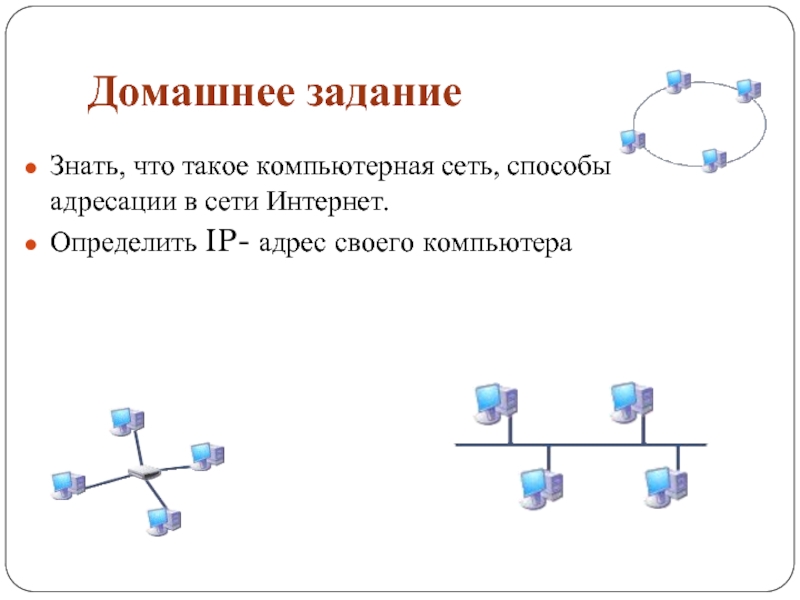 Презентация на тему адресация в сети интернет