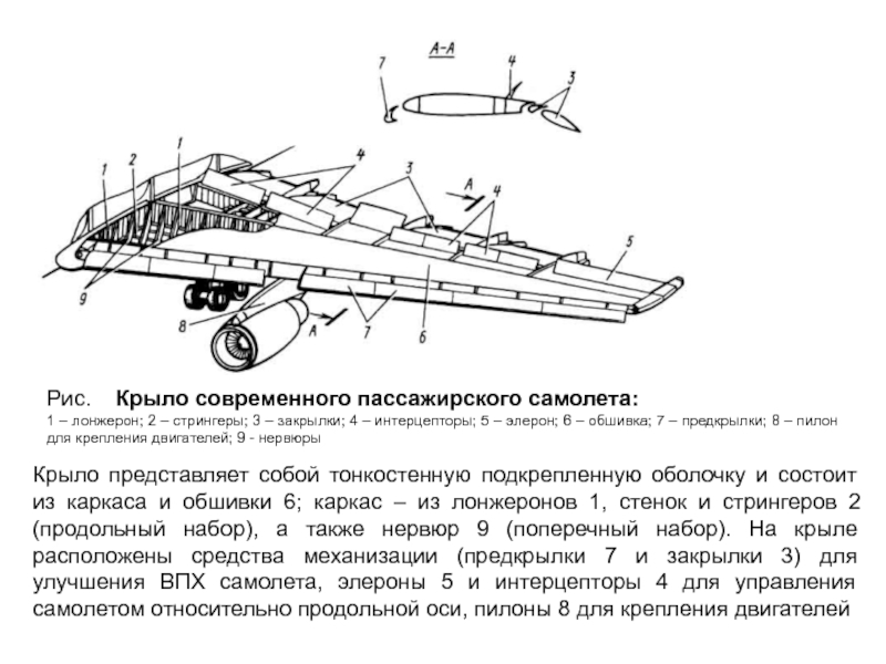 Основные части крыла. Геометрические характеристики фюзеляжа и крыла самолета. Схема самолета механизация крыла Элерон. Закрылки самолета схема. Геометрические параметры фюзеляжа самолета.