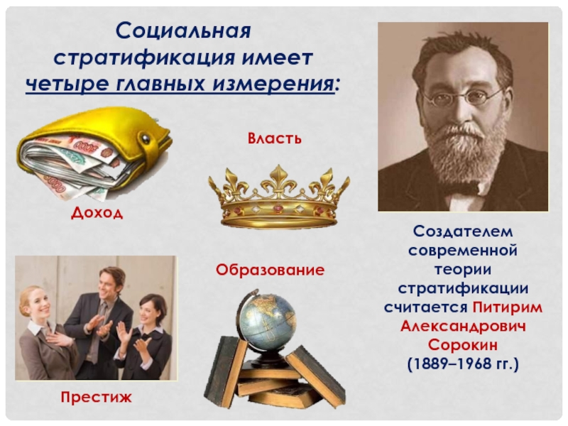 Социальная стратификация фото