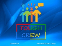 01/06/2013
Microsoft Student Camp