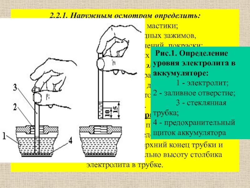 Какой уровень электролита в аккумуляторе. Стеклянная трубка для проверки уровня электролита. Стеклянная трубка для измерения уровня электролита в аккумуляторе. Измерение уровня электролита стеклянной трубкой. Схема уровня электролита в аккумуляторе.