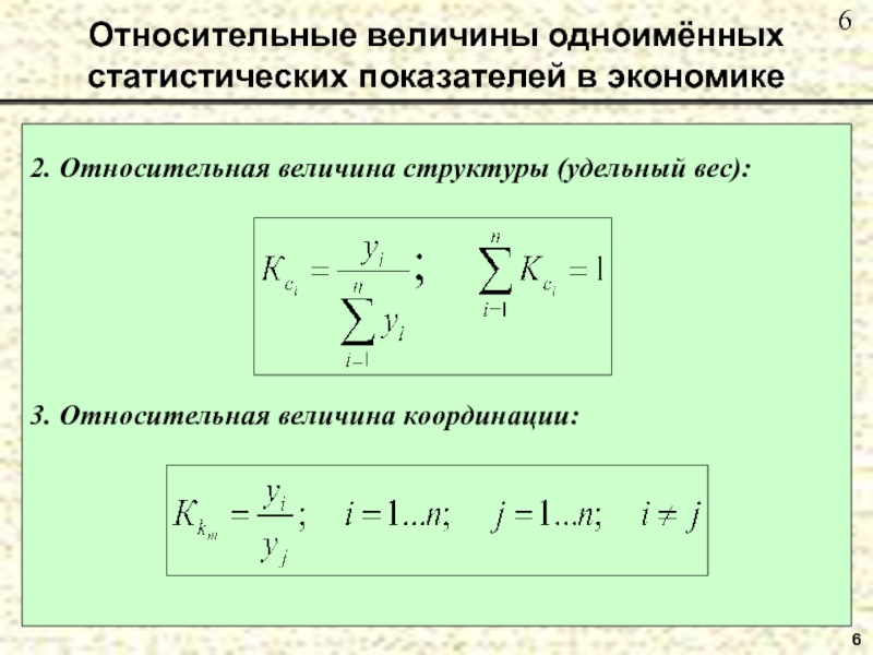 Индекс это относительная величина являющаяся результатом