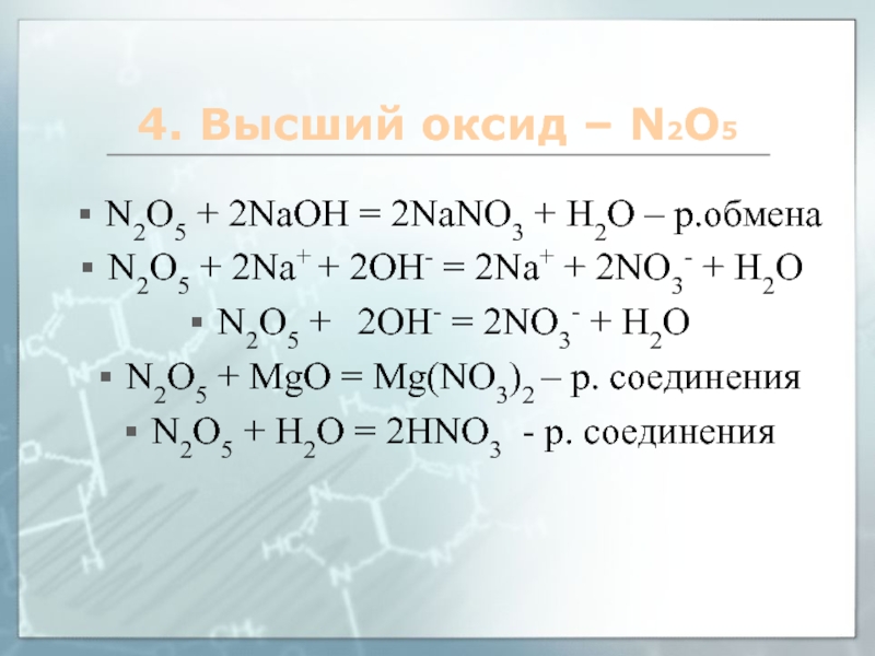 Cao nano3 реакция. NAOH n2. No2 NAOH nano3 nano2 h2o. Nano3+h2o2. N высший оксид.