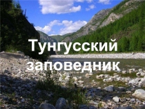 Тунгусский заповедник 