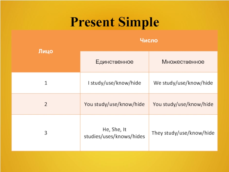 Present simple глаголы в 3 лице. Study в презент Симпл. Study present simple 3 лицо. Present simple множественное число. Study present simple.