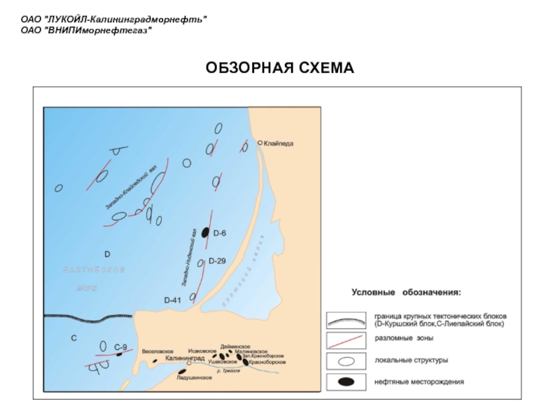 Обзорная схема района работ