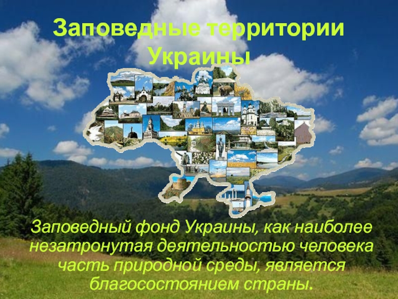 Природно заповедный фонд. Заповедные территории Украины. Незатронутые места земли человеком.