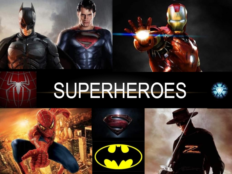 Презентация Superheroes 6 класс