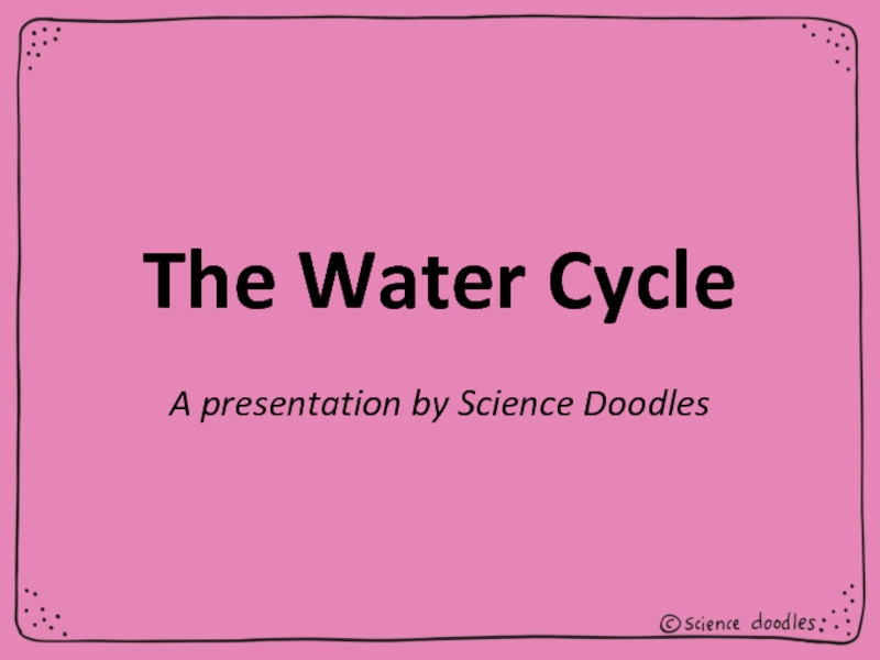 The Water Cycle