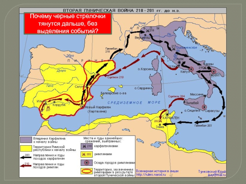 Карта вторая война рима с карфагеном 5 класс