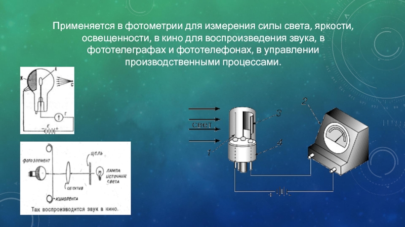 Для увеличения яркости изображения слабых источников света используется вакуумный прибор