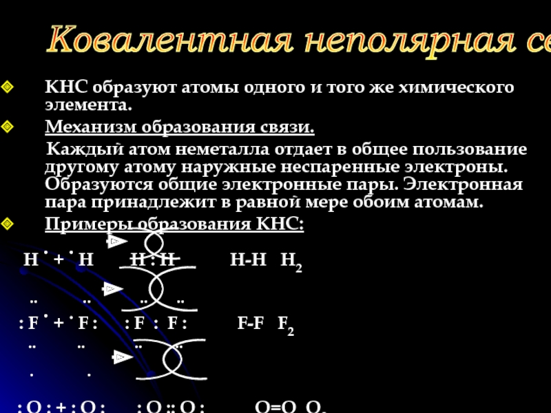 Химические связи 11 класс