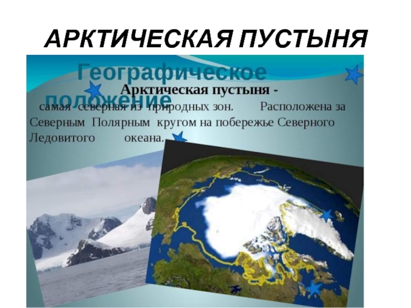 Презентация Арктическая пустыня
