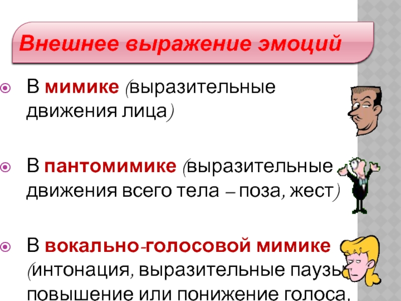 Какие чувства выраженные. Внешнее выражение эмоций. Выражение эмоциональных состояний. Внешнее выражение эмоций и чувств. Внешнее выраж эмоций.