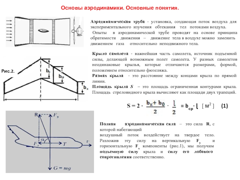 Проект по физике аэродинамика