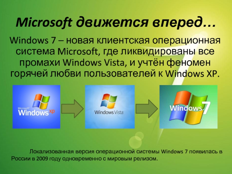 Презентация по теме microsoft