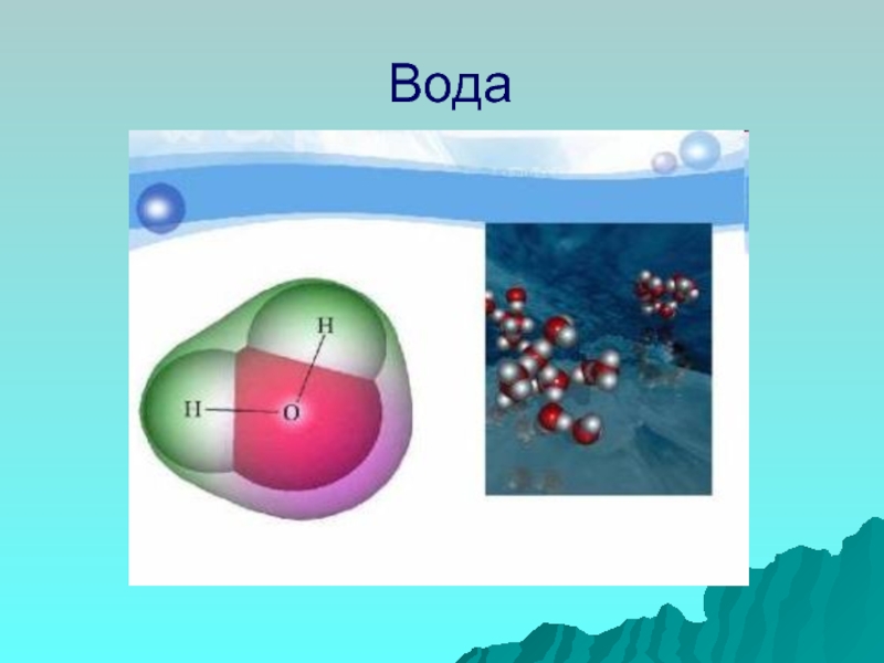 Физические свойства воды. Урок физика воды