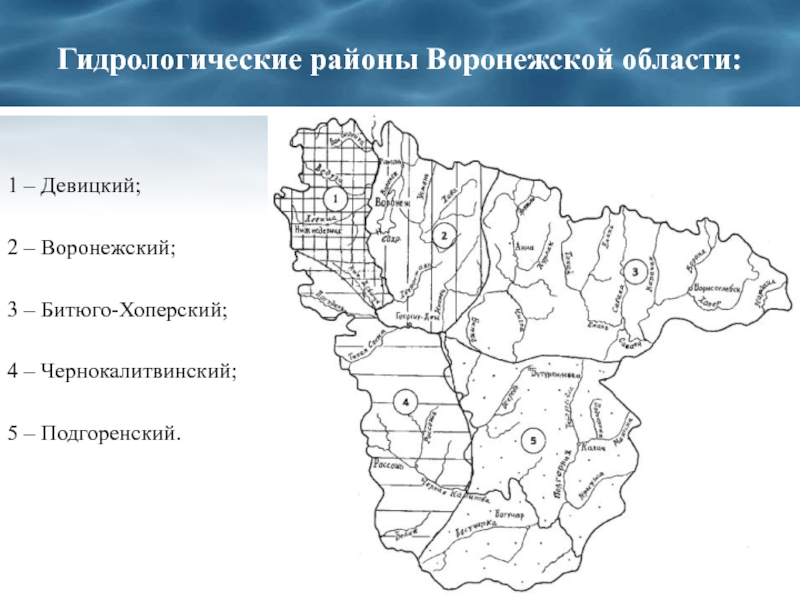 Карта рельефа воронежа