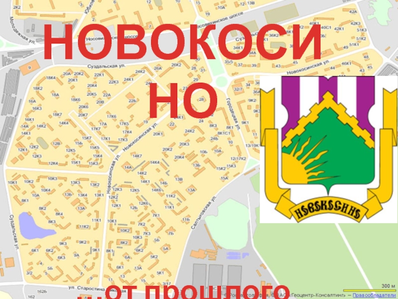 Презентация История района Новокосино г. Москвы