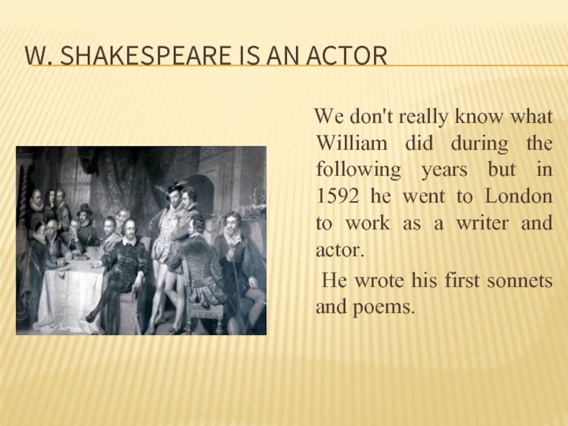 What s william doing. Доклад про Шекспира. Acting Shakespeare.