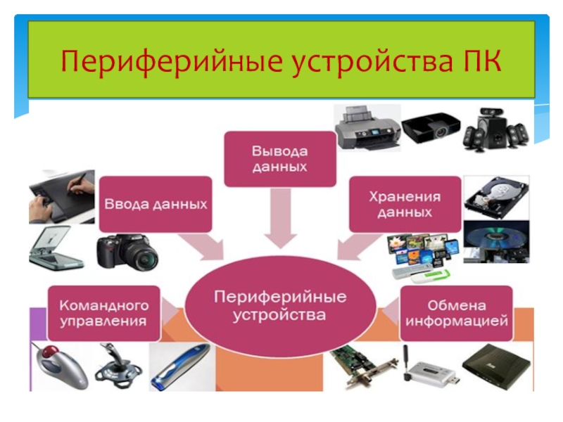 Презентация на тему периферийные устройства персонального компьютера