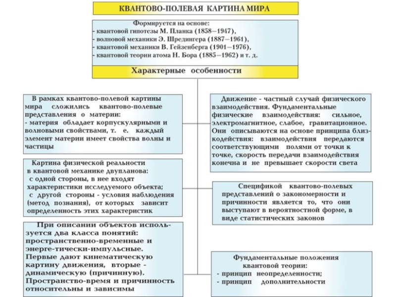 Типы картина мира