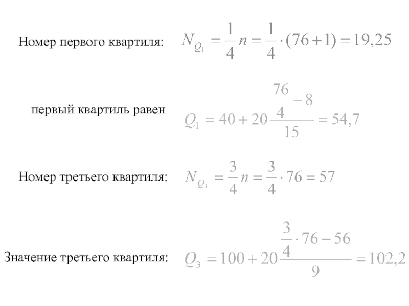 Значение 3 равно. Формула расчета третьего квартиля. Формула 3 квартиля. Величины квартиля. Первый квартиль равен.