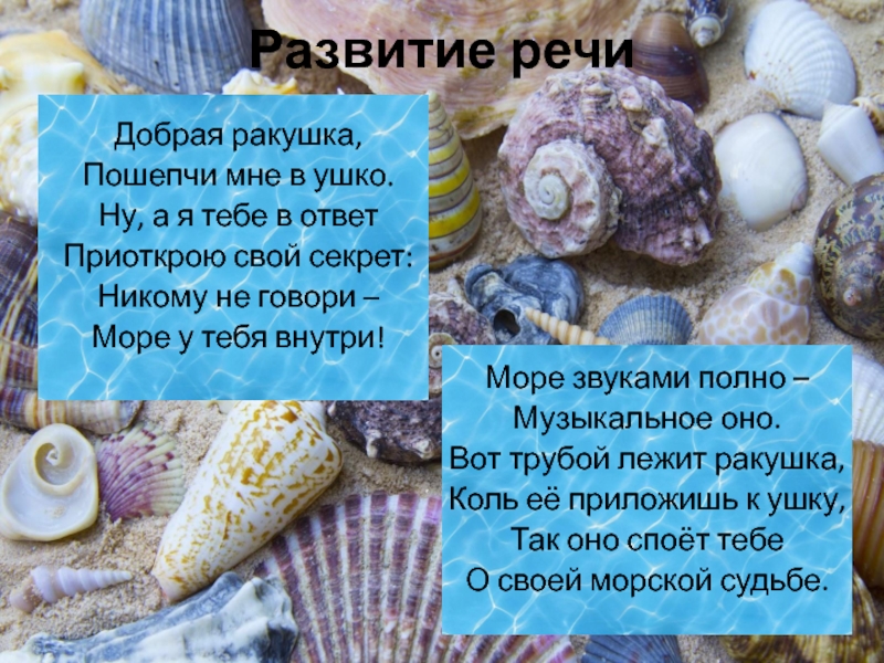 Море речи