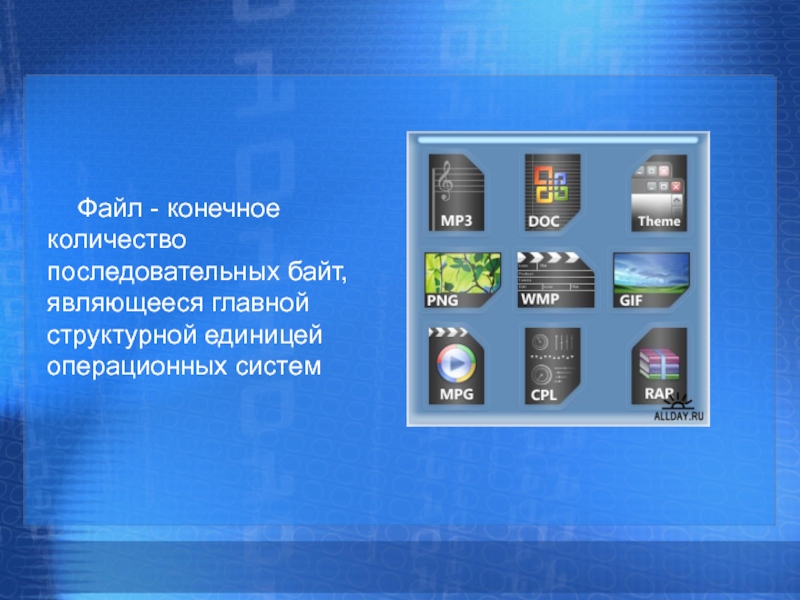 Сколько конечная. Что такое конечный файл?. Операционная единица это.