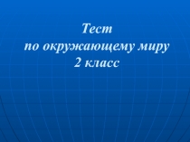 Контрольно-измерительные материалы по окружающему миру (УМК 