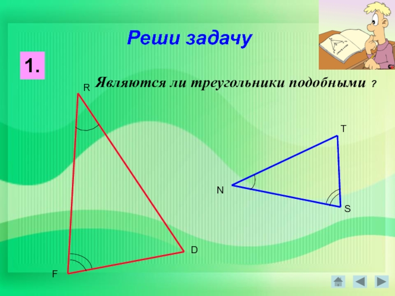 Проект подобие треугольников