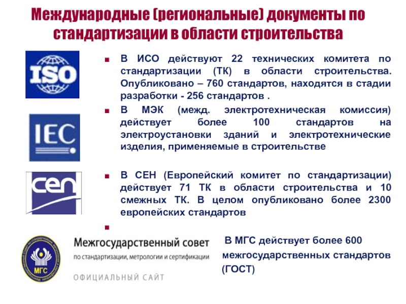 Документы по стандартизации. Функции технических комитетов по стандартизации. Межгосударственные региональные программы. Количество технических комитетов по стандартизации.