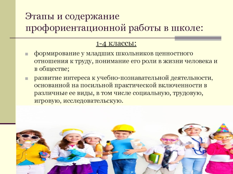 Как назвать проект по профориентации