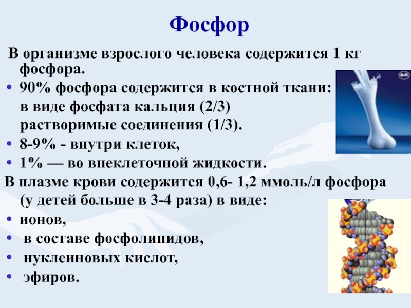 Дайте характеристику кальцию по плану