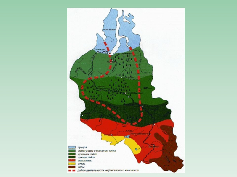 Климатическая карта сибири