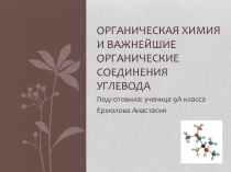 Органическая химия и важнейшие органические соединения углевода