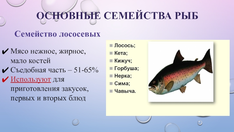 Дополните схему классификации рыб по температуре в толще мышц