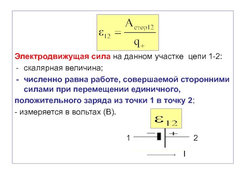 Как направлен эдс