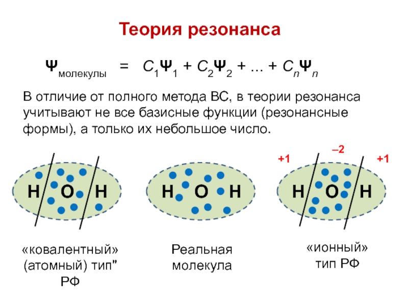 Теория молекулярного поля. Концепция резонанса в химии. Теория резонанса. Теория резонанса химия. Резонансные формы в химии.