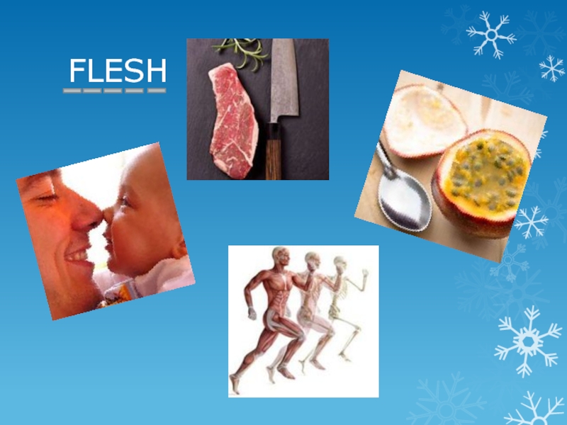 4 Pictures 1 Word FLESH FLESH