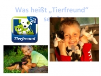Was heißt Tierfreund sein? на немецком языке для учащихся 6 класса