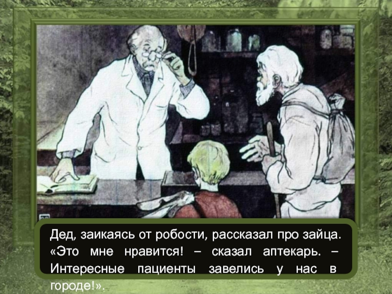 Заячьи лапы урок в 5 классе презентация