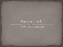 Abraham Lincoln