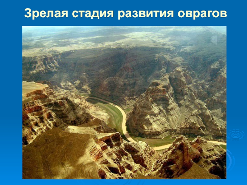 Стадии развития оврагов. Гранд каньон «восьмое чудо света».. Презентация овраги стадии развития.