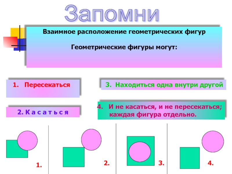 Геометрические фигуры 4 класс математика презентация