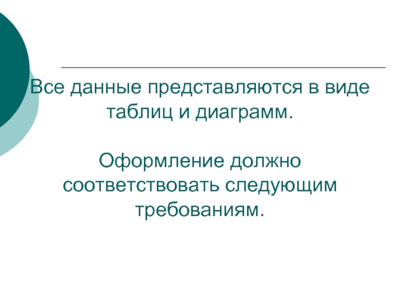 Соответствовать следующим требованиям. Качество услуг должно соответствовать следующим требованиям.