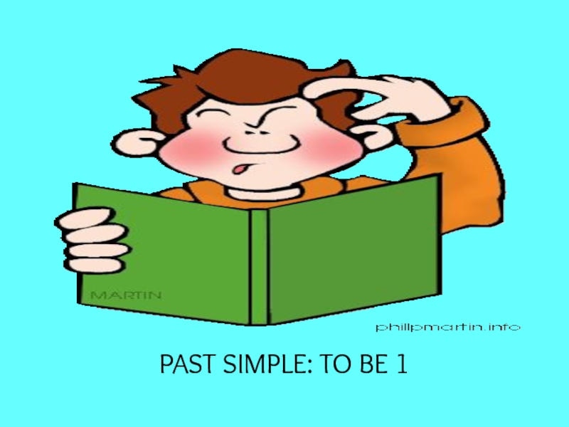PAST SIMPLE: TO BE 1
