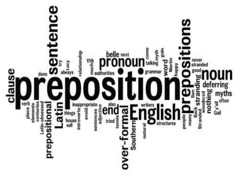 Презентация Preposition 