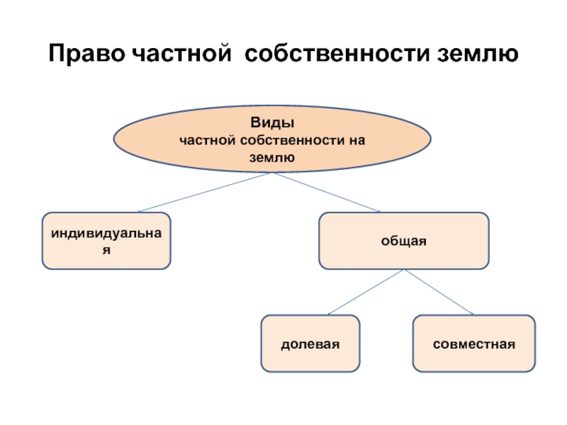 Формы частной собственности государственная собственность