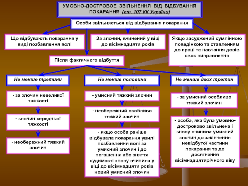 Реферат: Примусове лікування Звільнення від кримінальної відповідальності із застосуванням примусових за